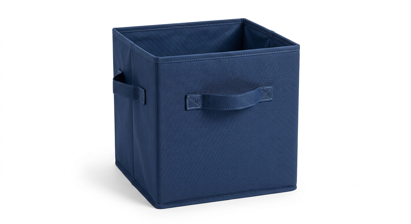 Navy Blue Storage Cube